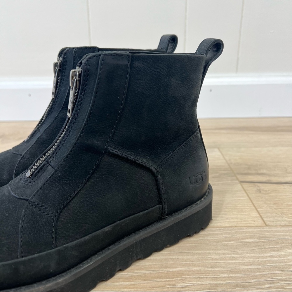 Ugg Black Deconstructed Front Zip Boot - image 3